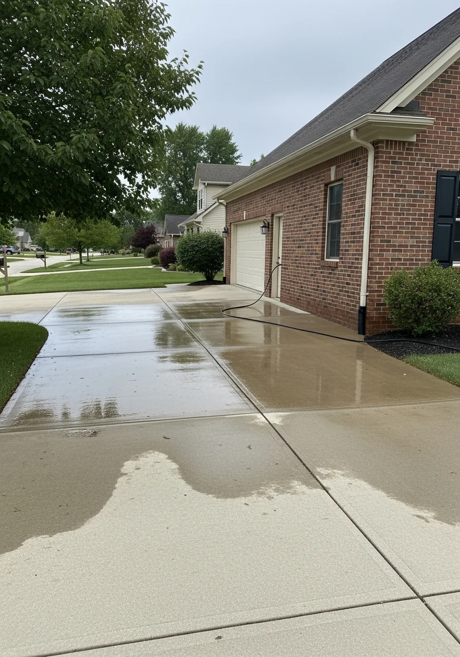 Professional tradesperson at work on a Perrysburg home, demonstrating skilled execution and attention to detail.